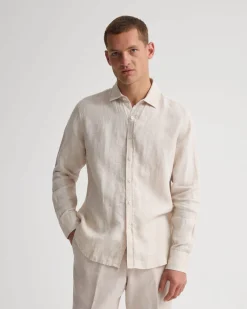 Cooper French Linen Long Sleeve Shirt