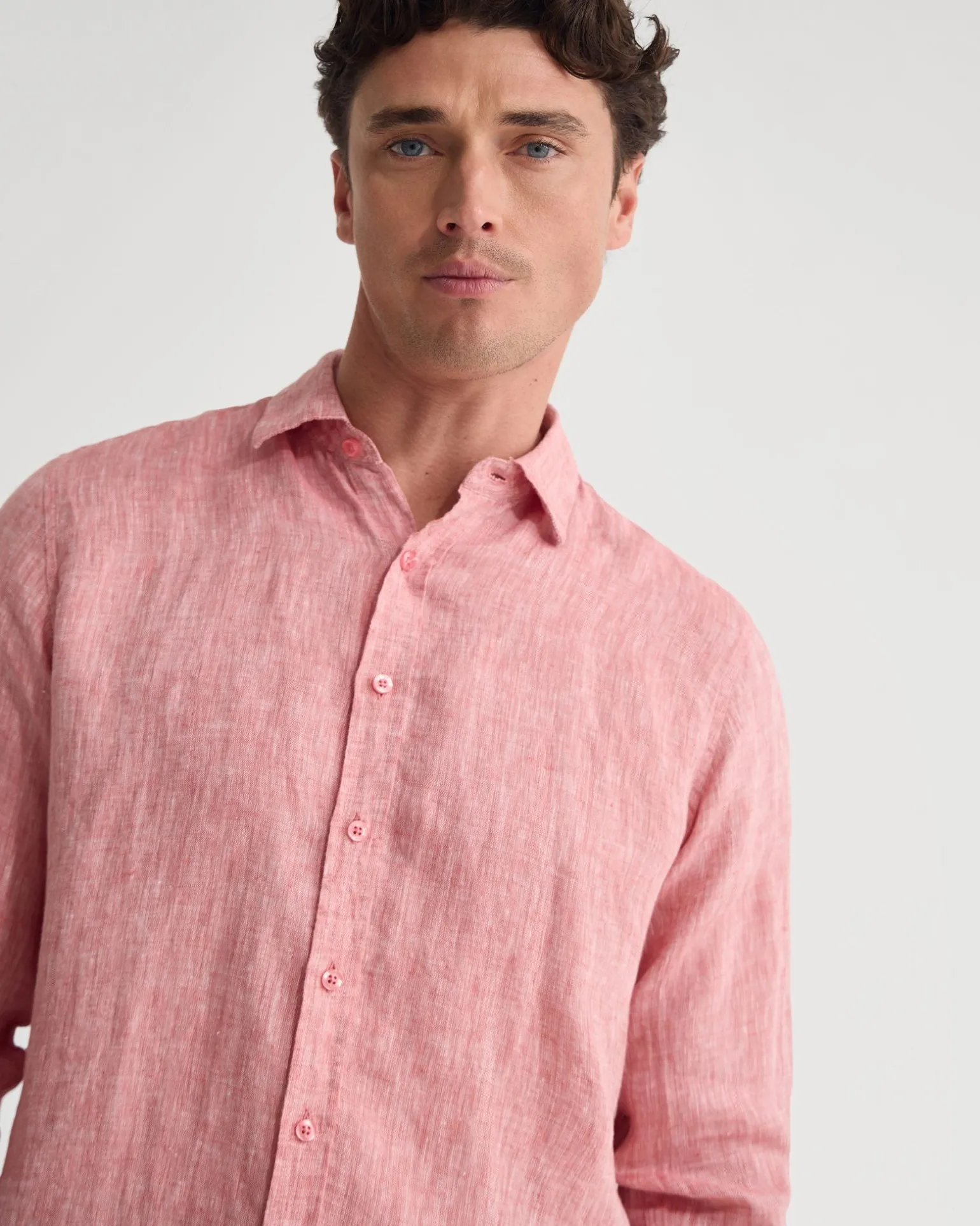 Cooper French Linen Long Sleeve Shirt