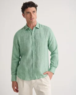 Cooper French Linen Long Sleeve Shirt