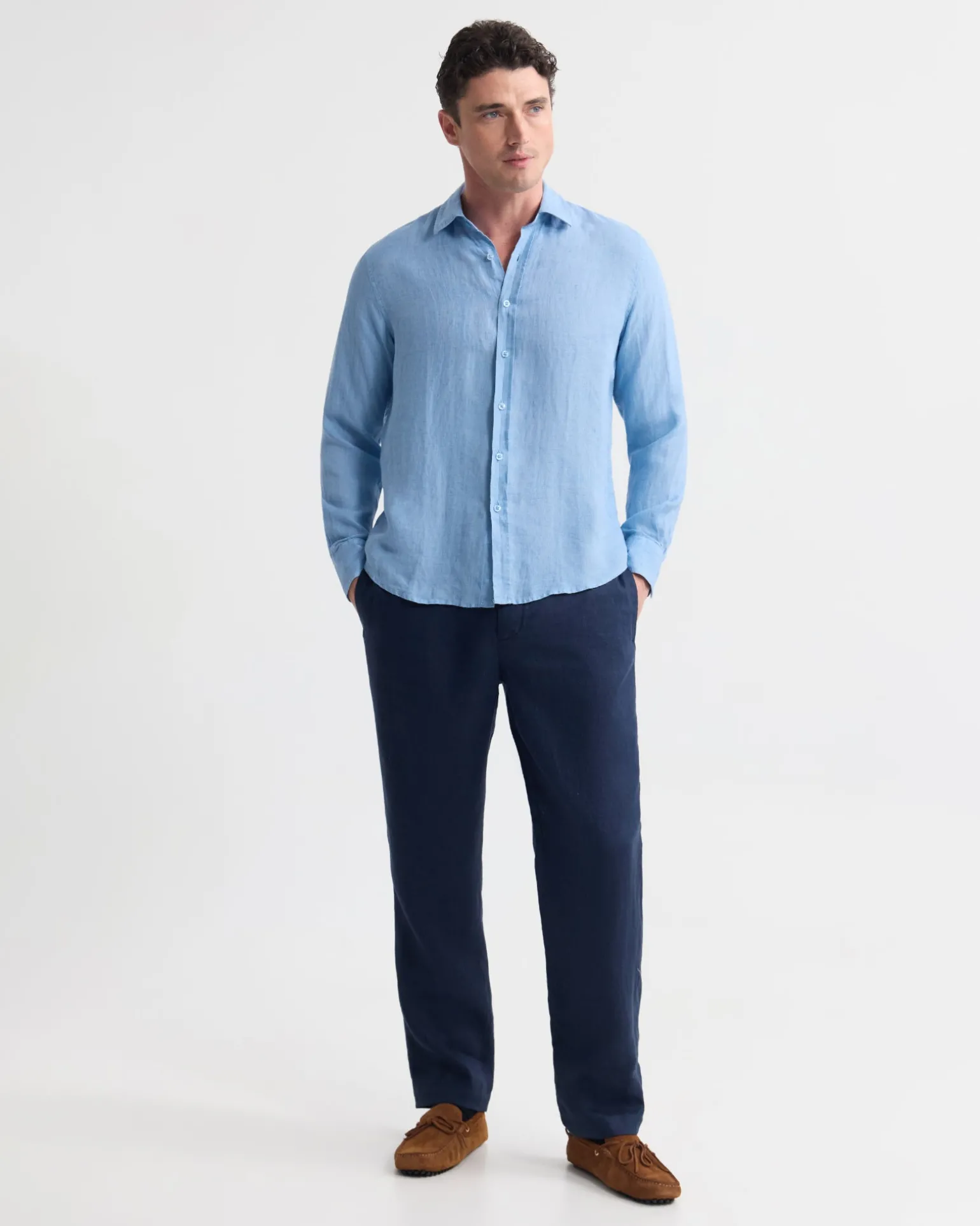 Cooper Ls Delave Linen Shirt