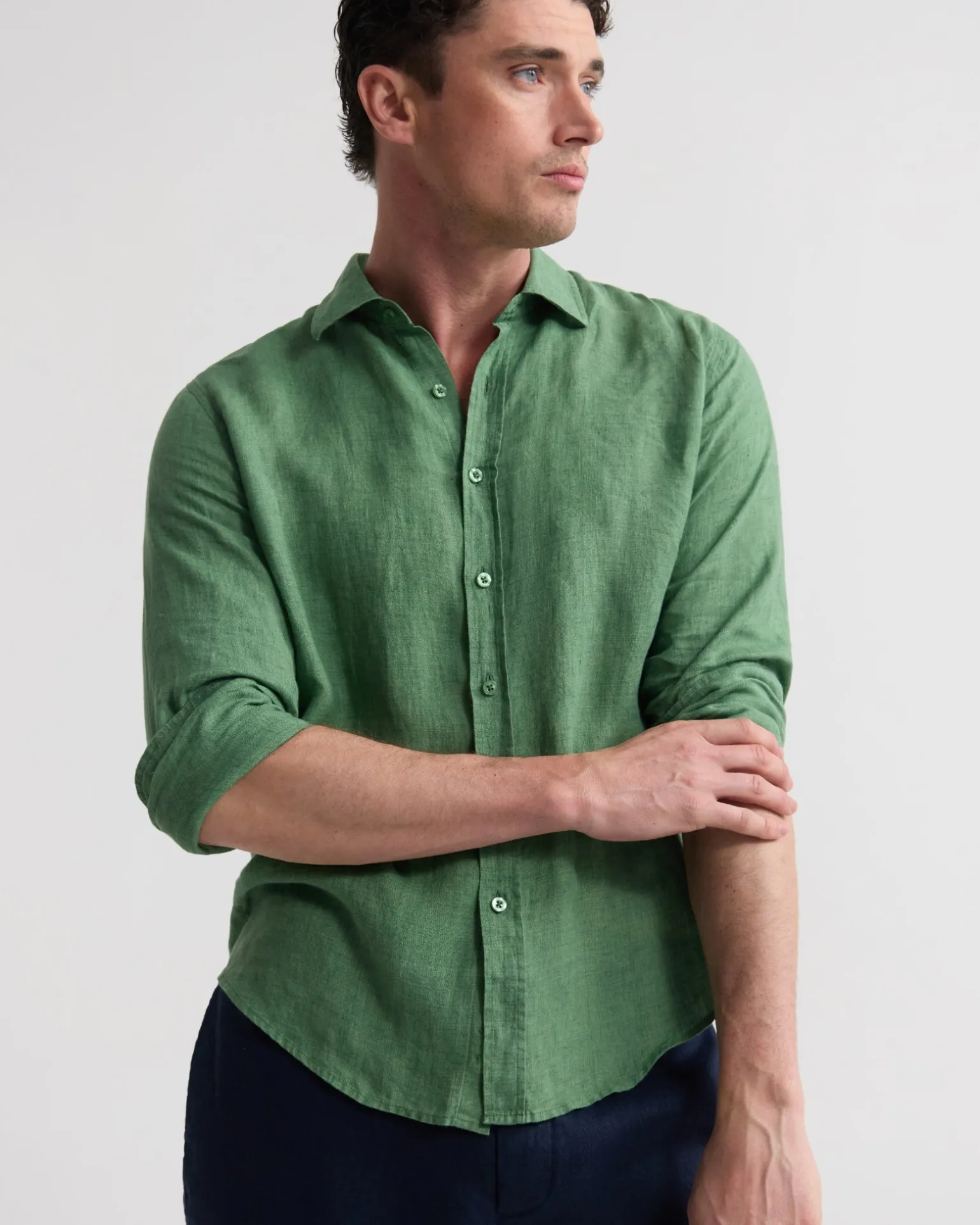 Cooper Ls Delave Linen Shirt