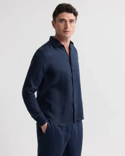 Cooper Ls French Linen Shirt
