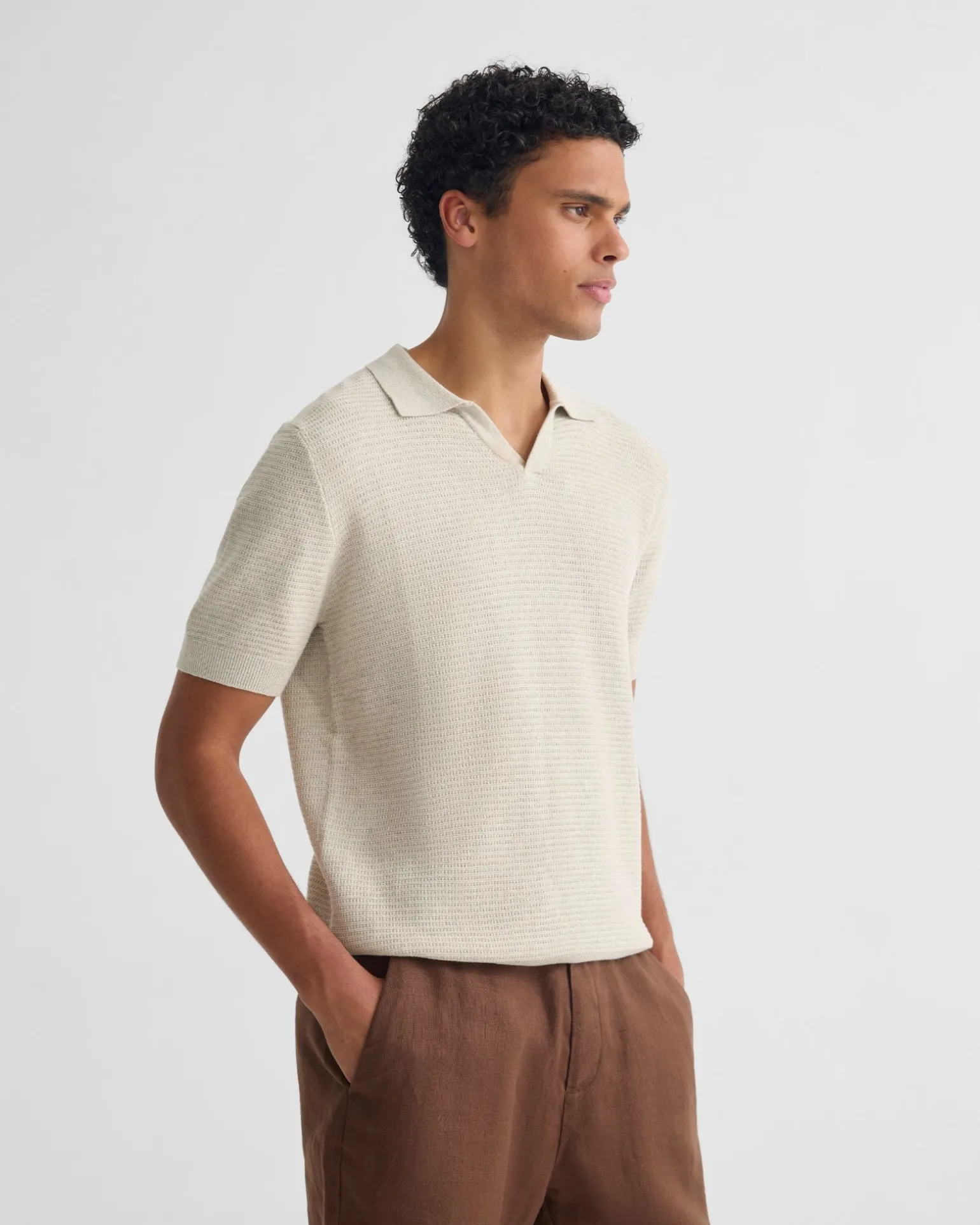 Corbin Knitted Polo