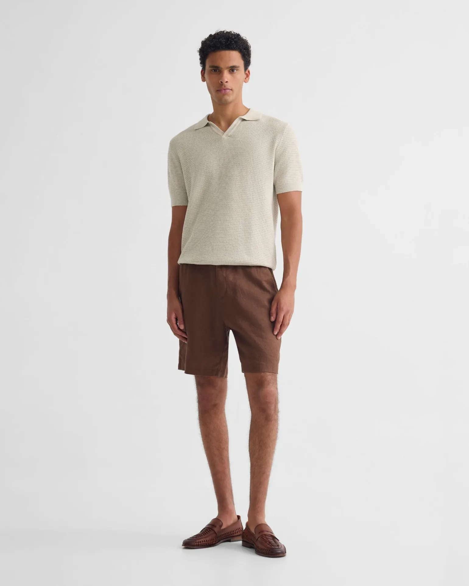 Corbin Knitted Polo