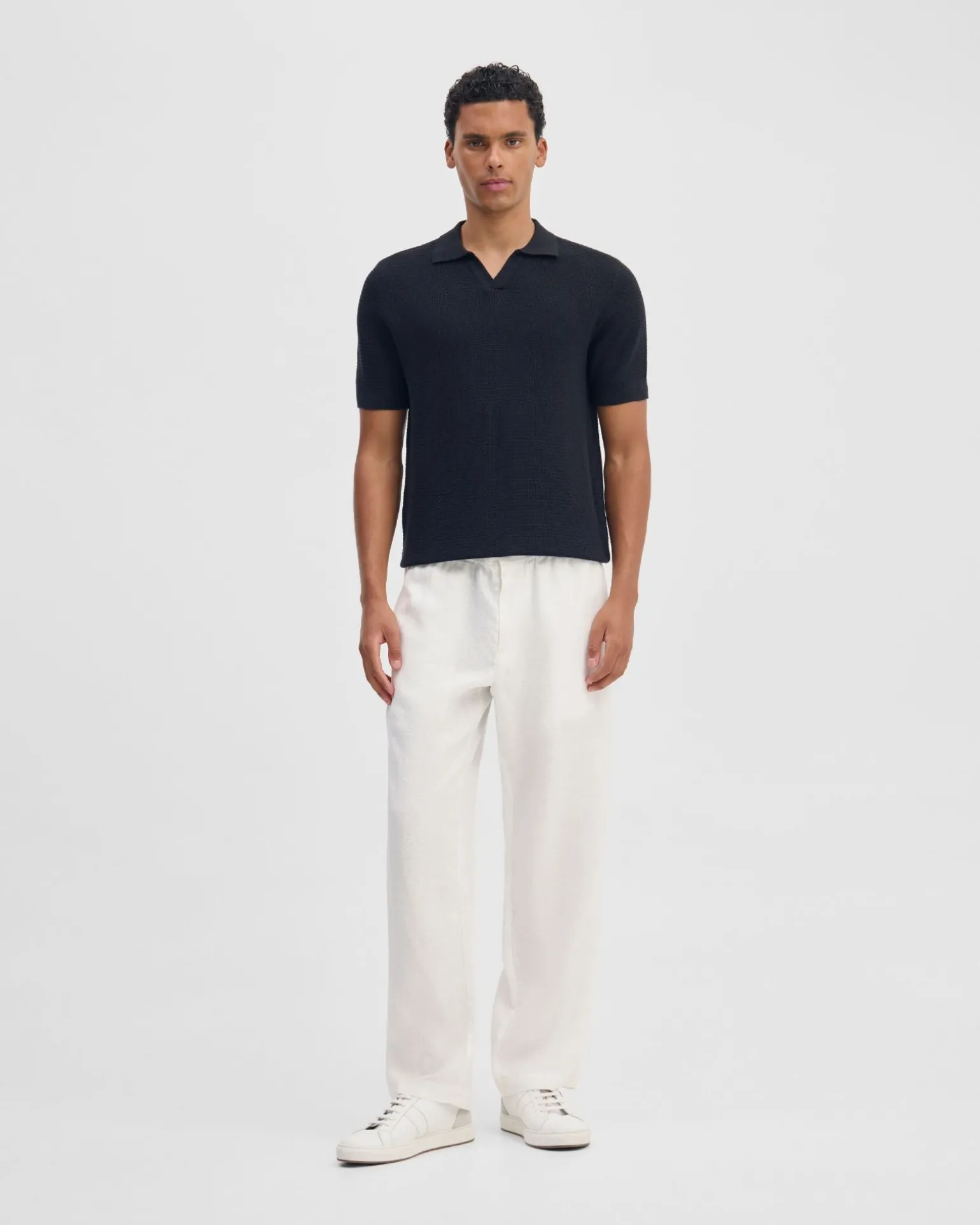 Corbin Knitted Polo