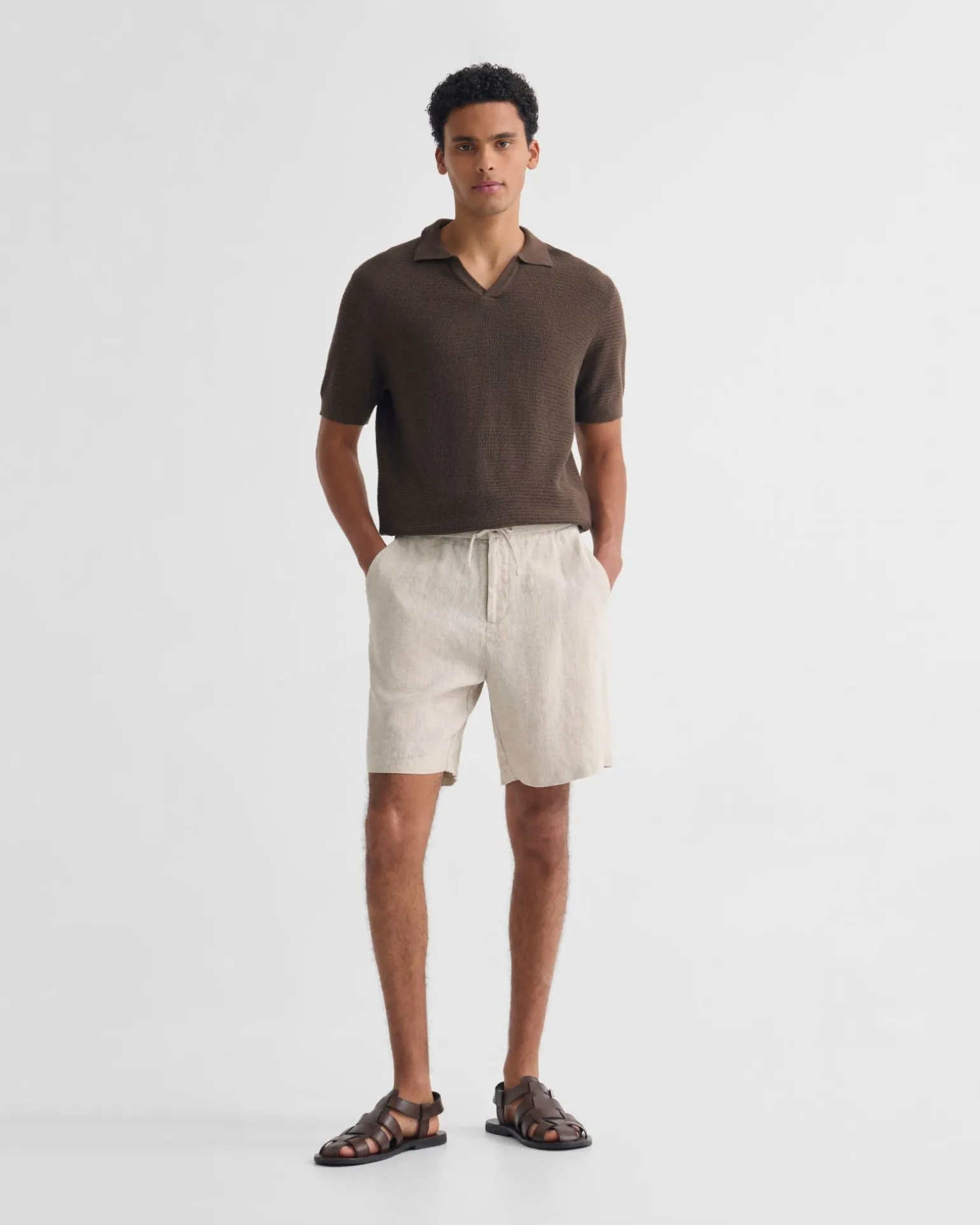 Corbin Knitted Polo