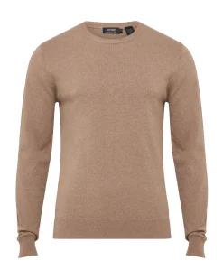 Cotton Cashmere Crew Neck Knit