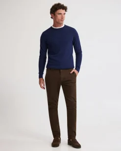 Crew Neck Pure Merino Wool Pullover