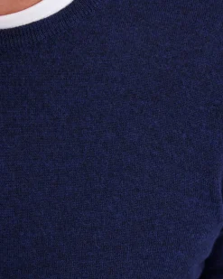 Crew Neck Pure Merino Wool Pullover
