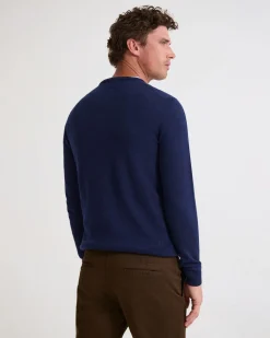 Crew Neck Pure Merino Wool Pullover