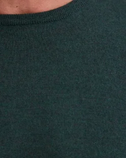Crew Neck Pure Merino Wool Pullover