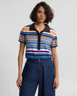 Dina Stripe Polo