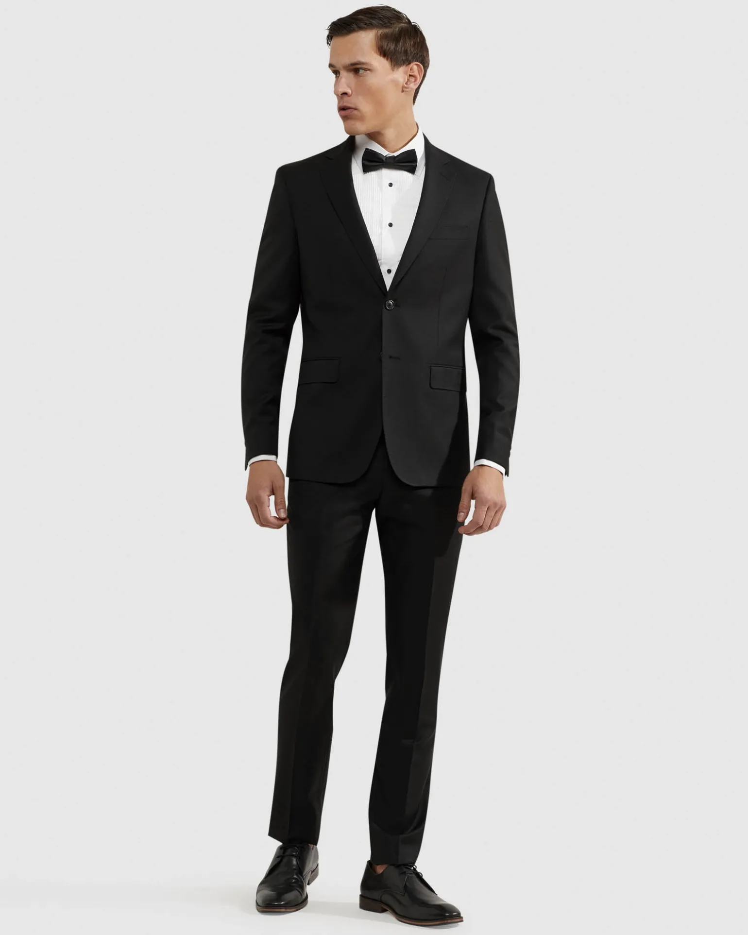 Dinner Shirt With Front Pleats