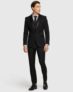 Dinner Suit Trousers With Satin Tape