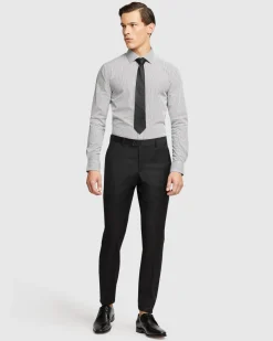 Dinner Suit Trousers With Satin Tape