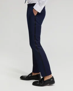 Dinner Suit Trousers With Satin Tape