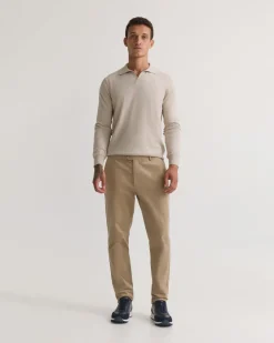 Dominic Open Polo Collar Knit