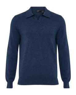 Dominic Polo Cashmere Blend Knit