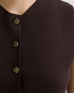 Drew Knitted Long Waistcoat