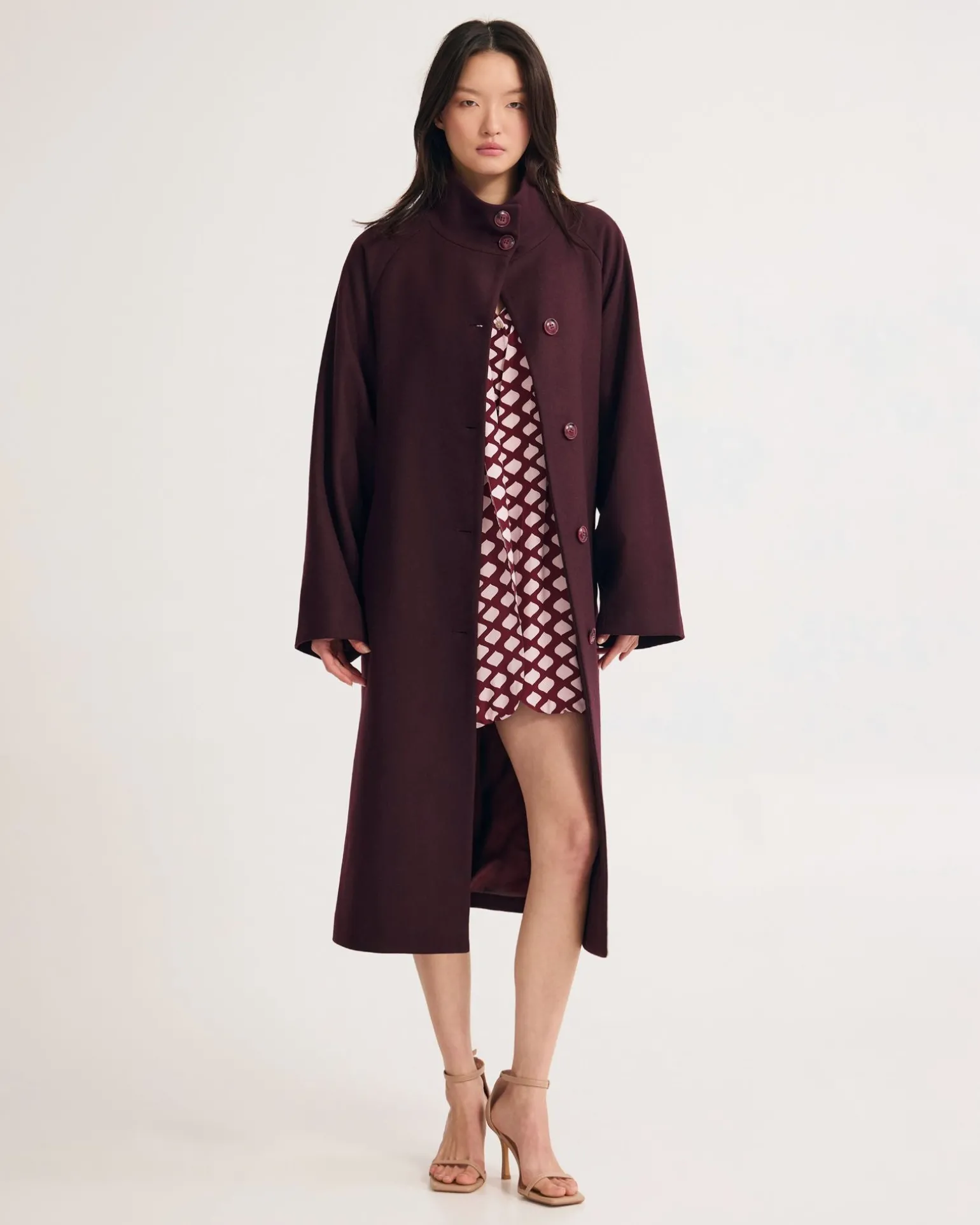 Edi Funnel Collar Coat
