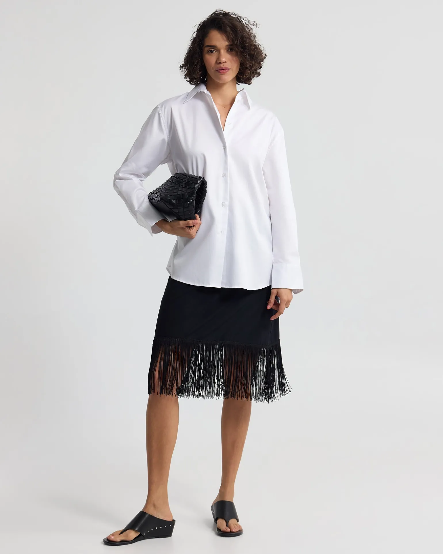 Elle Fringe Skirt