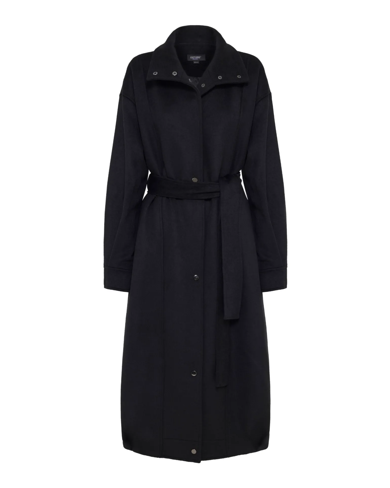 Emily Funnel Cllar Wool Blnd Coat