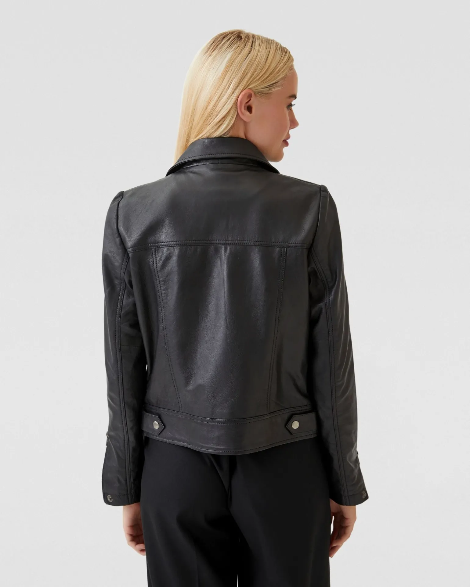 Emma Biker Leather Jacket