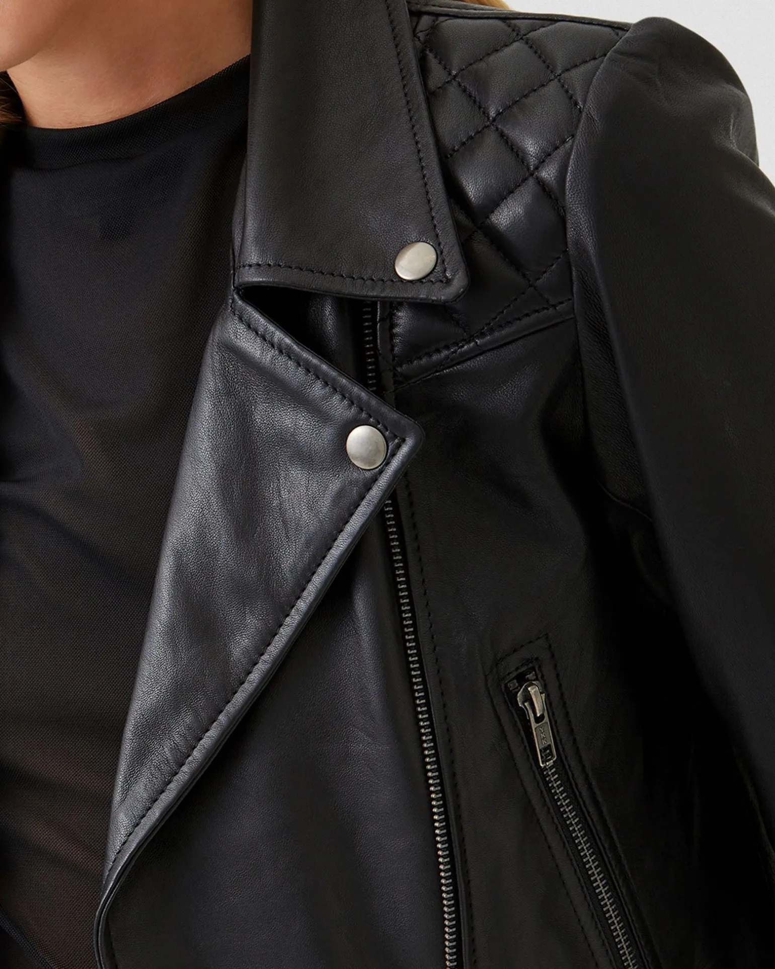 Emma Biker Leather Jacket