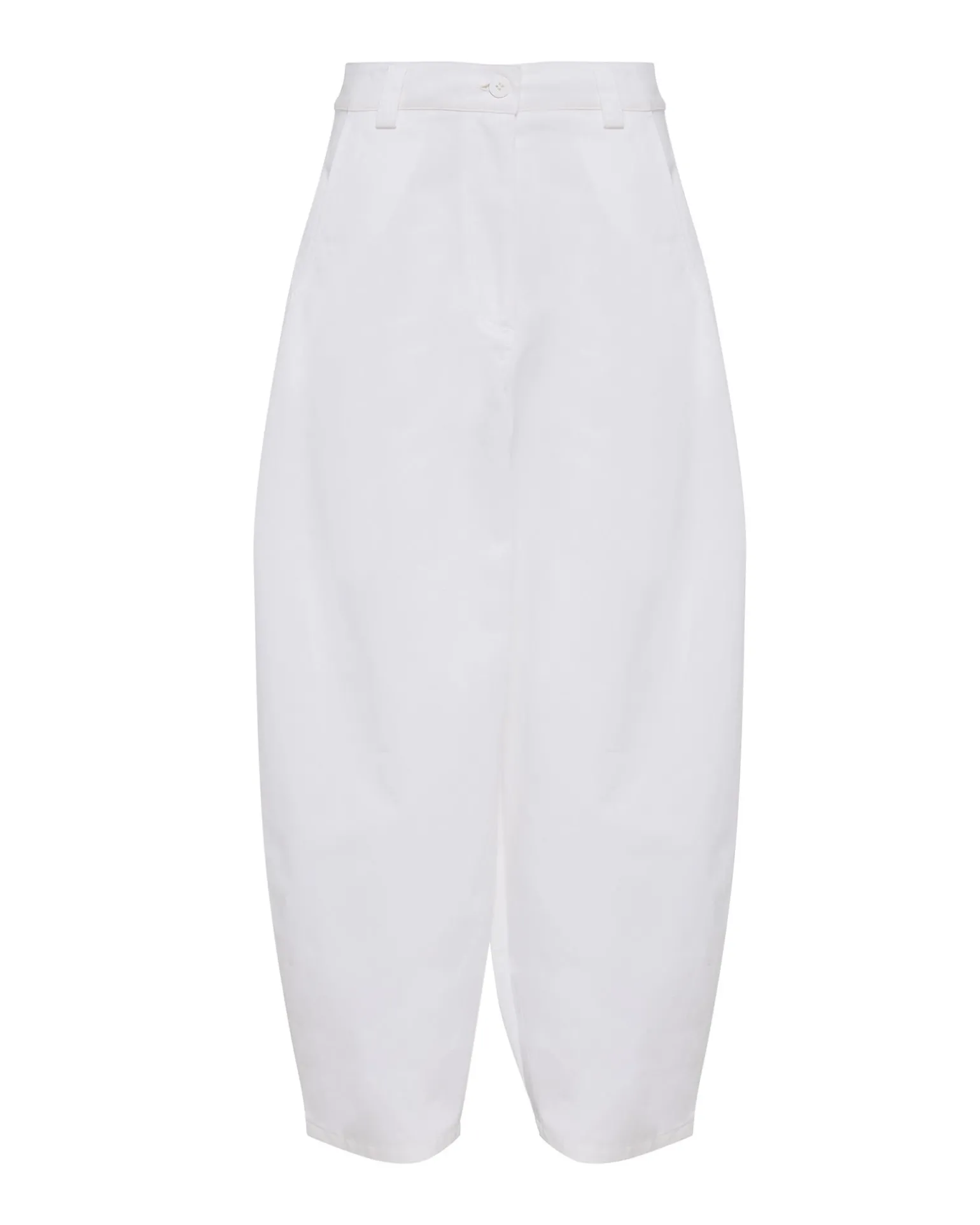 Etta Barrel Leg Cotton Pant