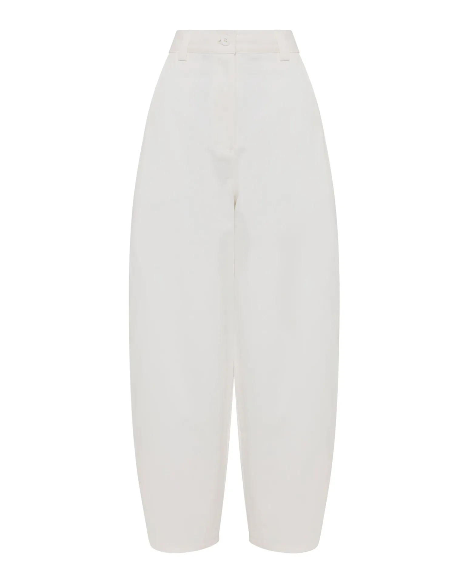 Etta Barrel Leg Cotton Pant