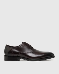 Ezra Lace Up Leather Derby Shoe