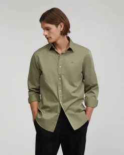 Fergus Fine Twill Cotton Shirt