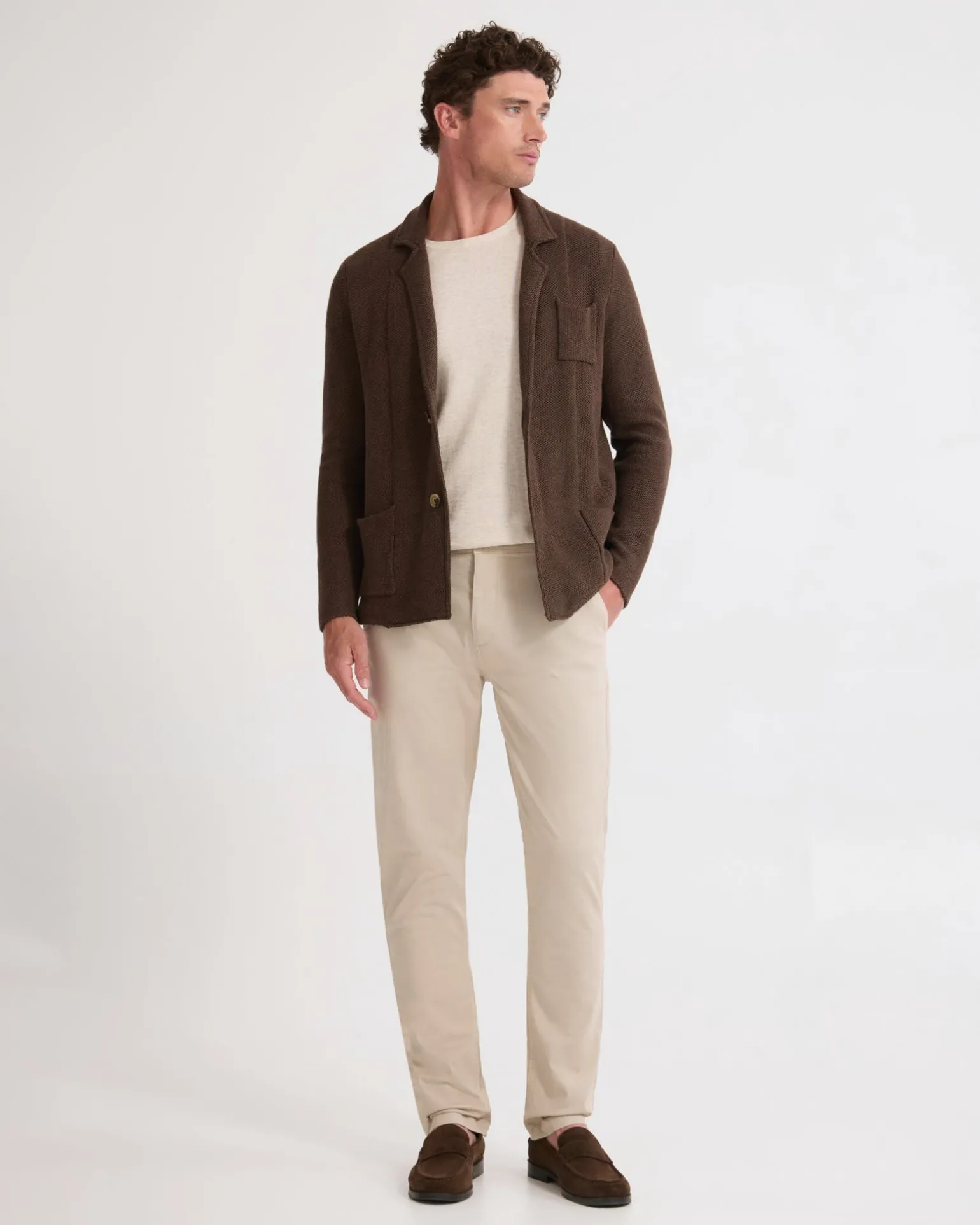 Fernando Cotton Boxy Cardigan