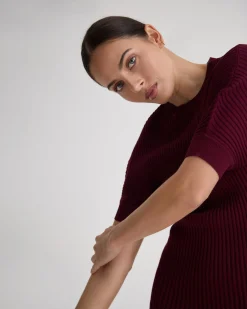 Florence Knitted Pleat Dress