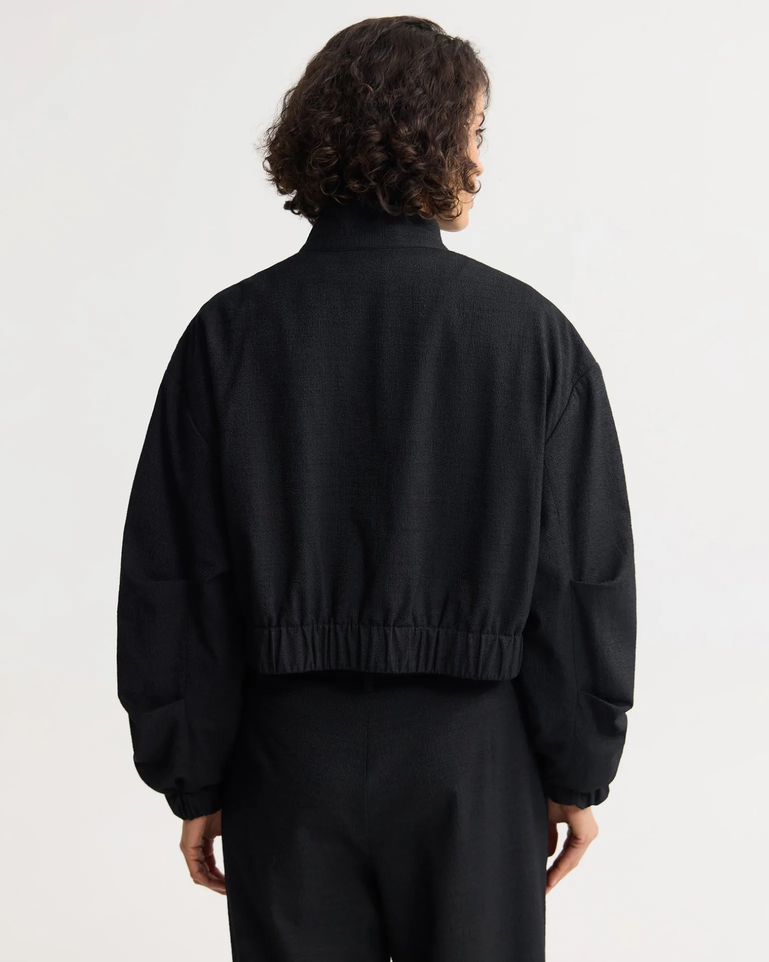 Frankie Crop Bomber Jacket
