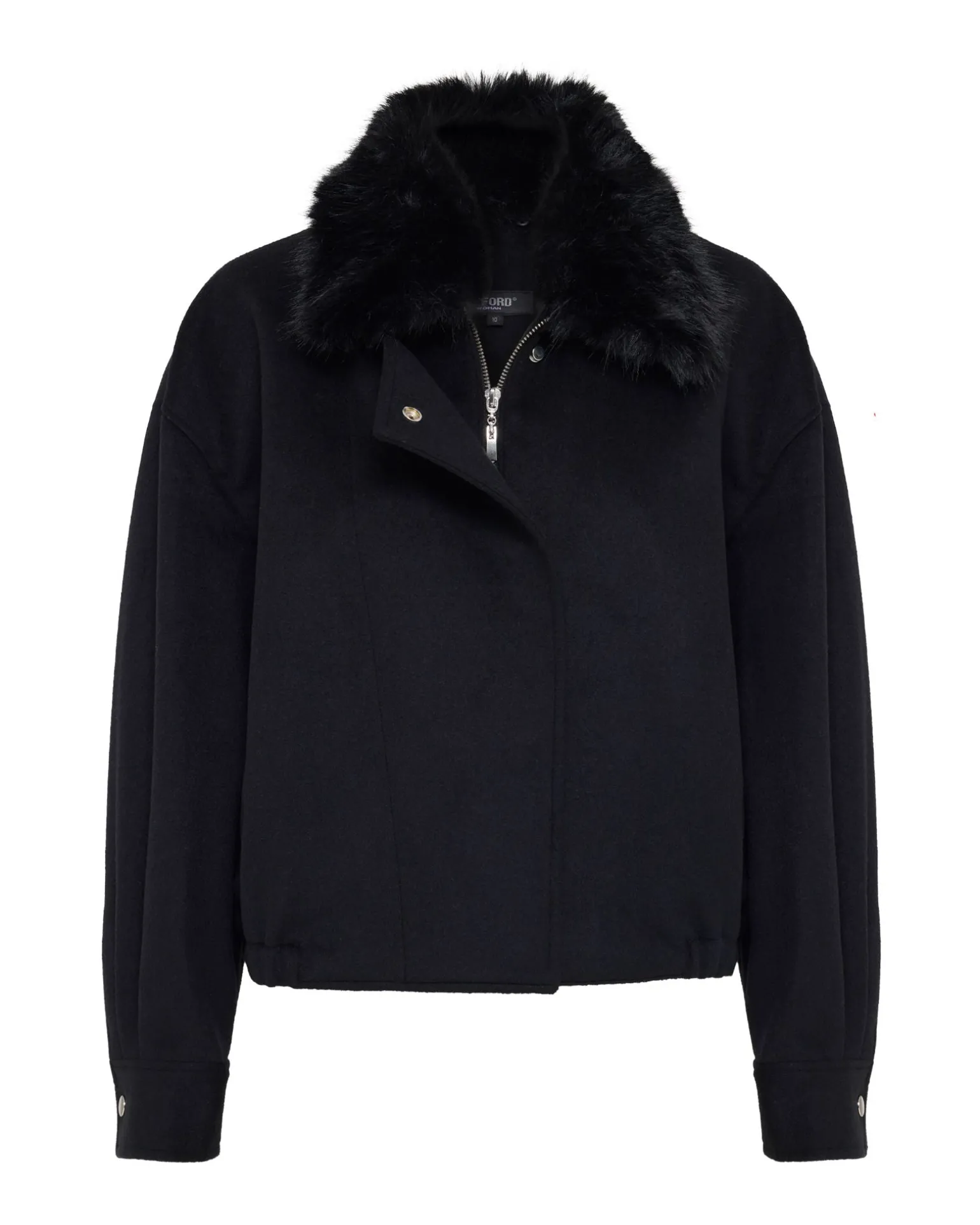 Freja Detatch Faux Fur Trim Jacket