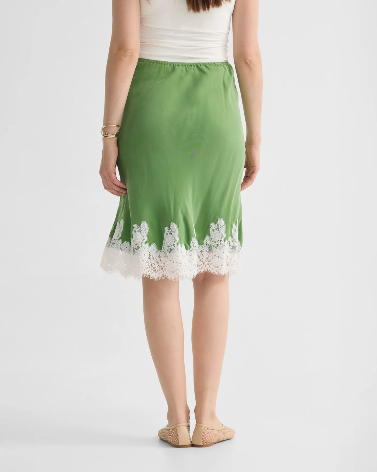 Frieda Lace Trim Skirt