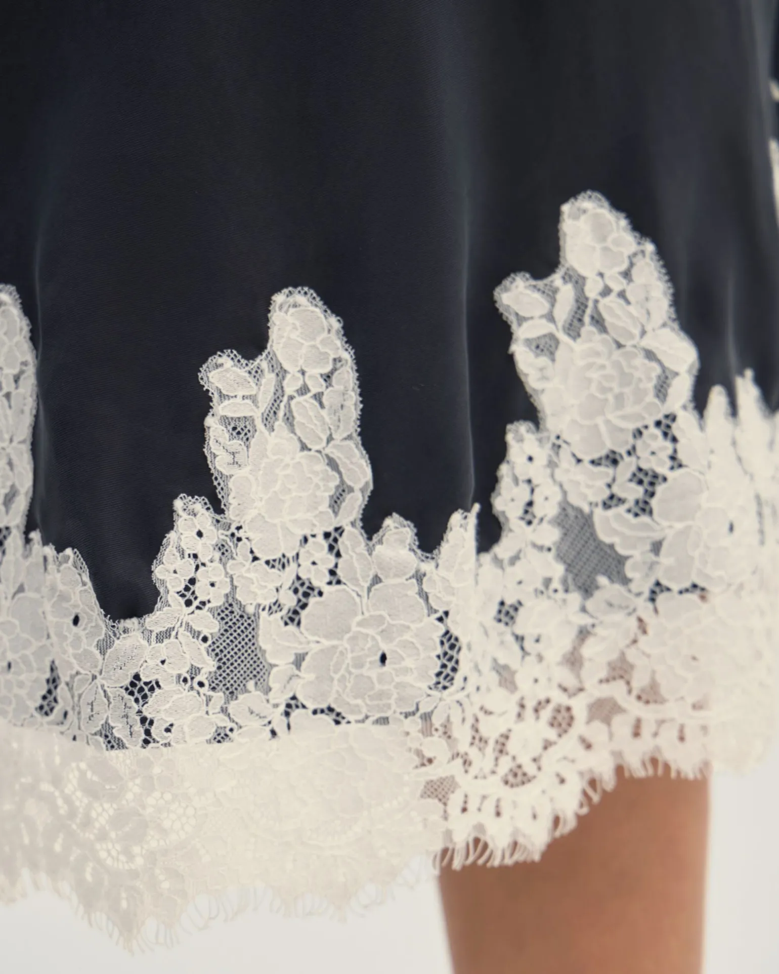 Frieda Lace Trim Skirt