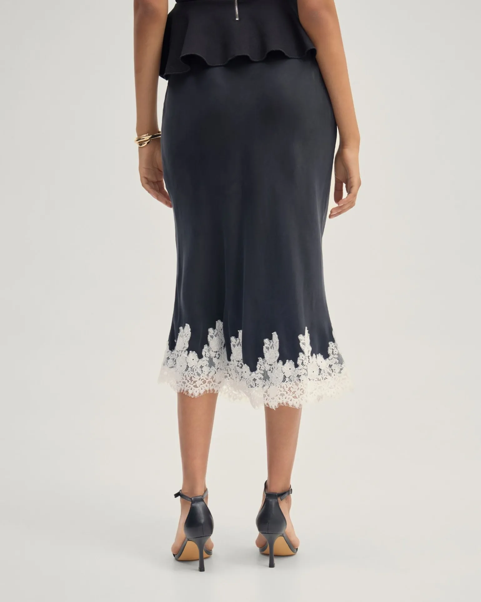 Frieda Lace Trim Skirt