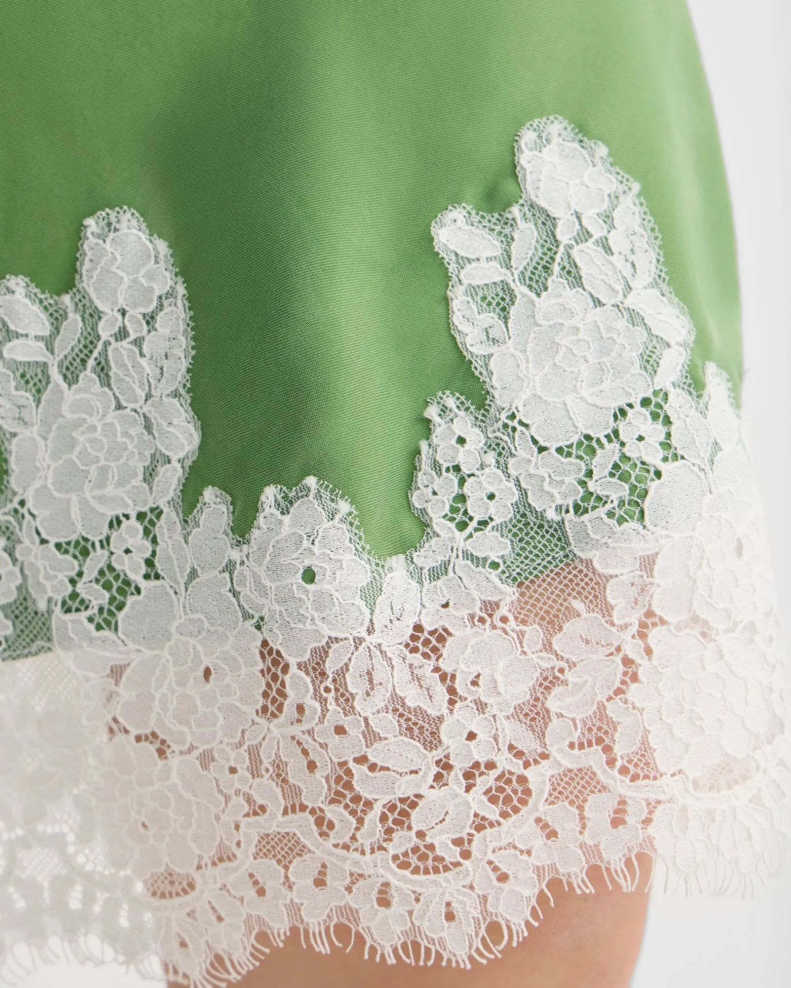 Frieda Lace Trim Skirt
