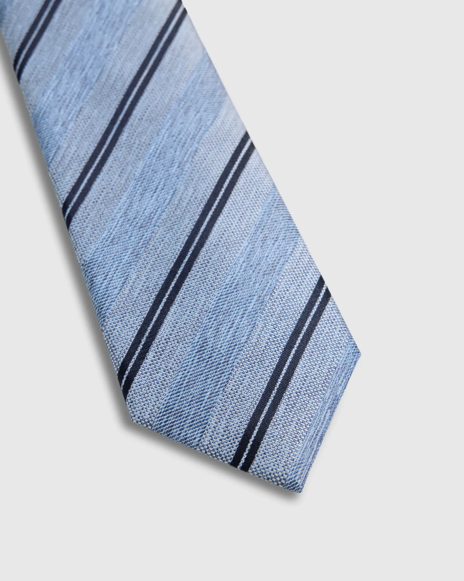 Gabriel Stripe 7Cm Silk Tie
