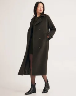 Gemma Wool Rich Trench Coat