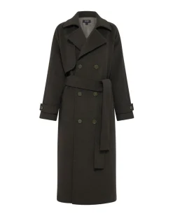 Gemma Wool Rich Trench Coat