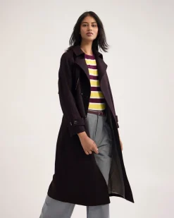 Gemma Wool Rich Trench Coat