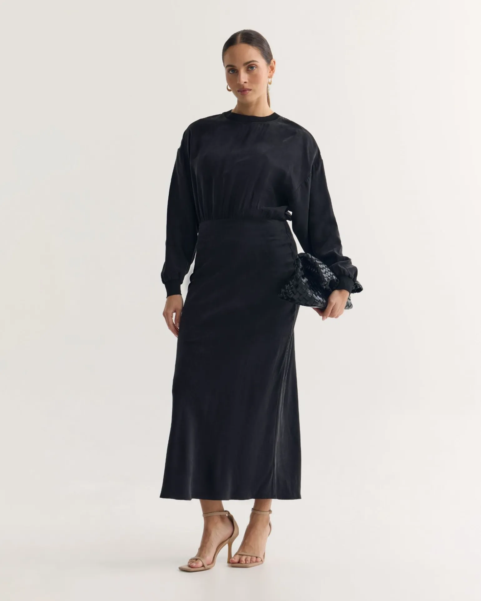 Georgina Cupro Dress