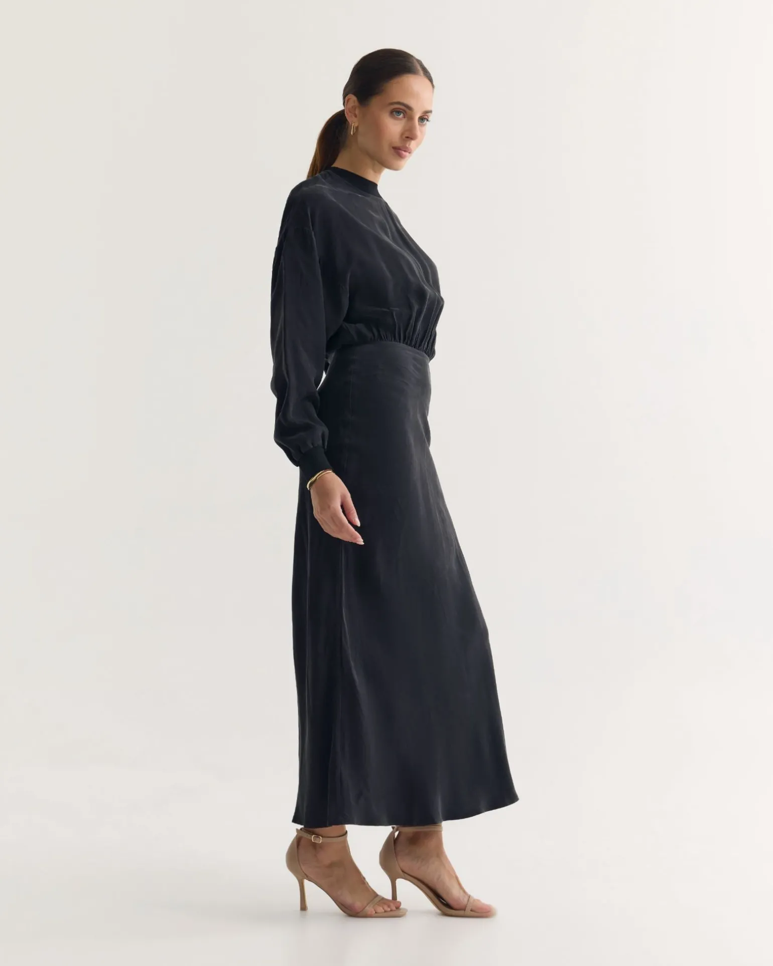 Georgina Cupro Dress
