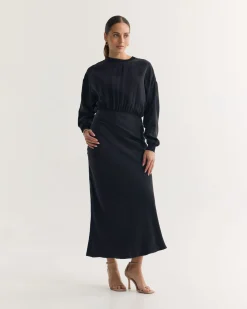 Georgina Cupro Dress