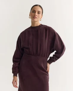 Georgina Cupro Dress