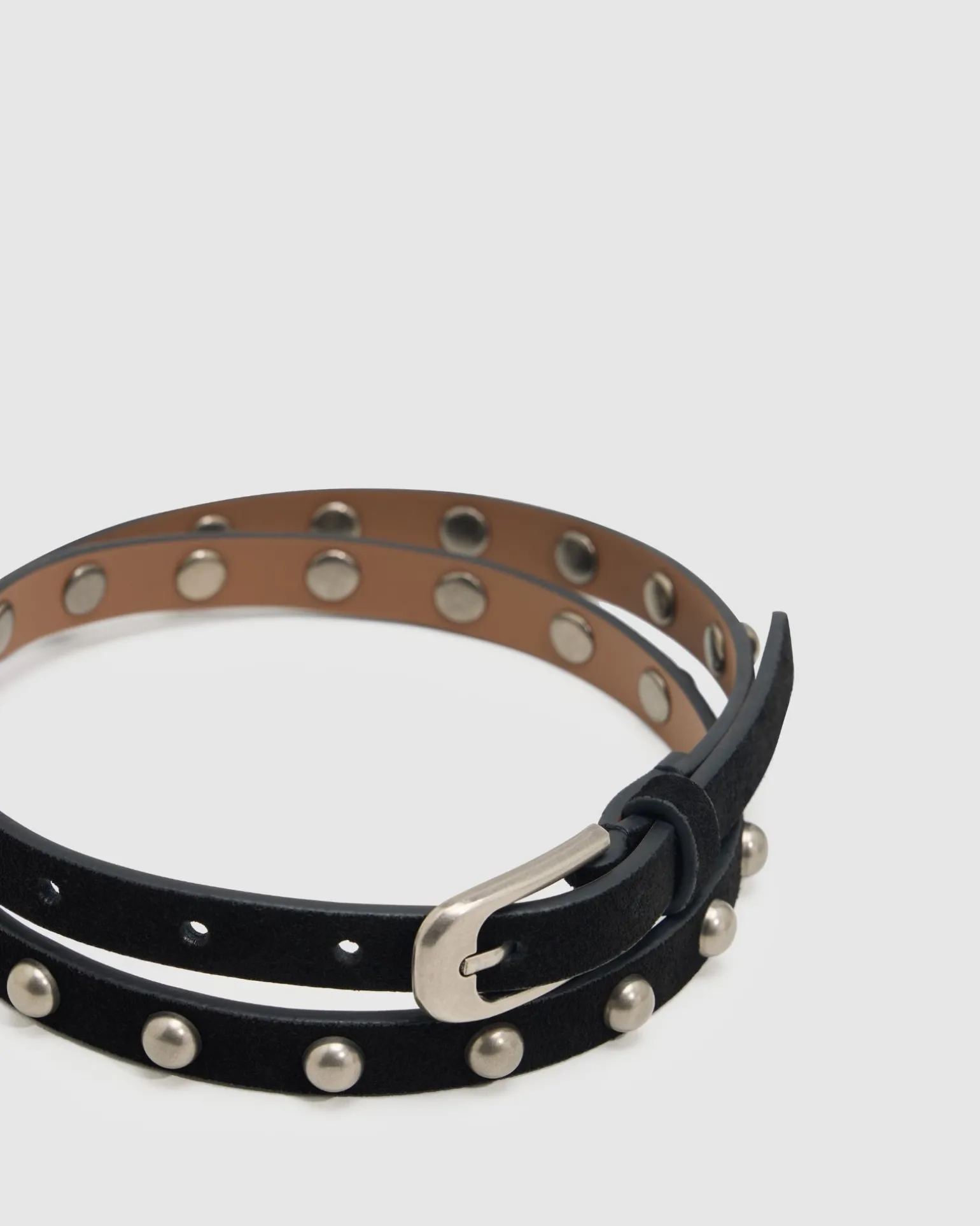 Gloria Skinny Stud Belt