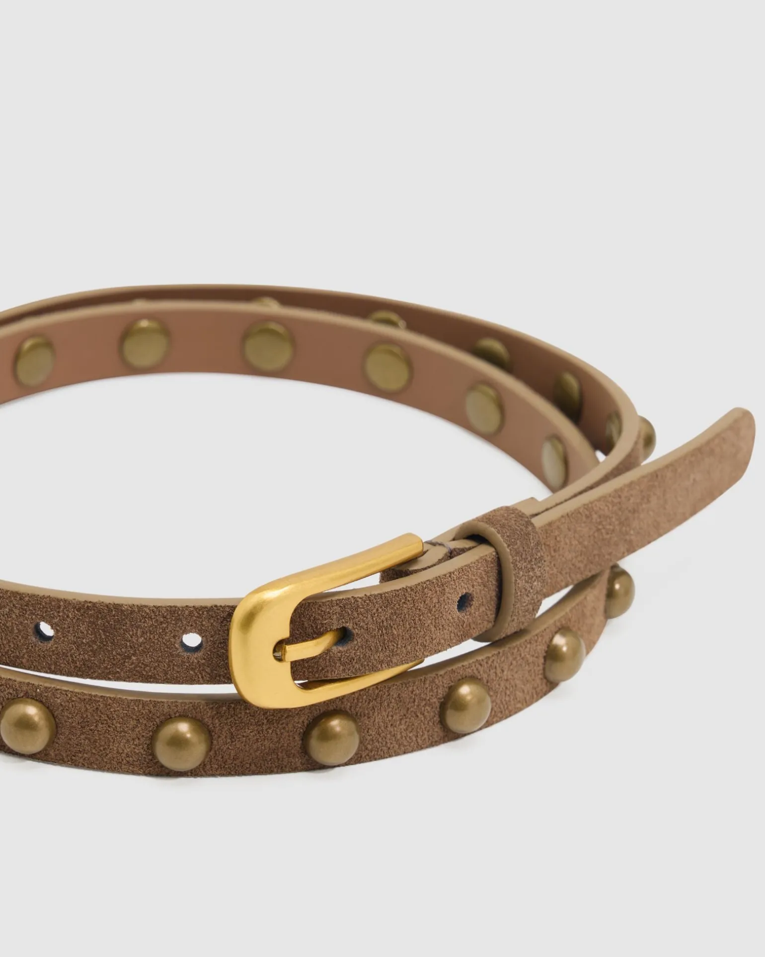 Gloria Skinny Stud Belt